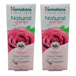 Himalaya Natural Glow Rose Face Cream PHYTO-VITAMIN COMPLEX