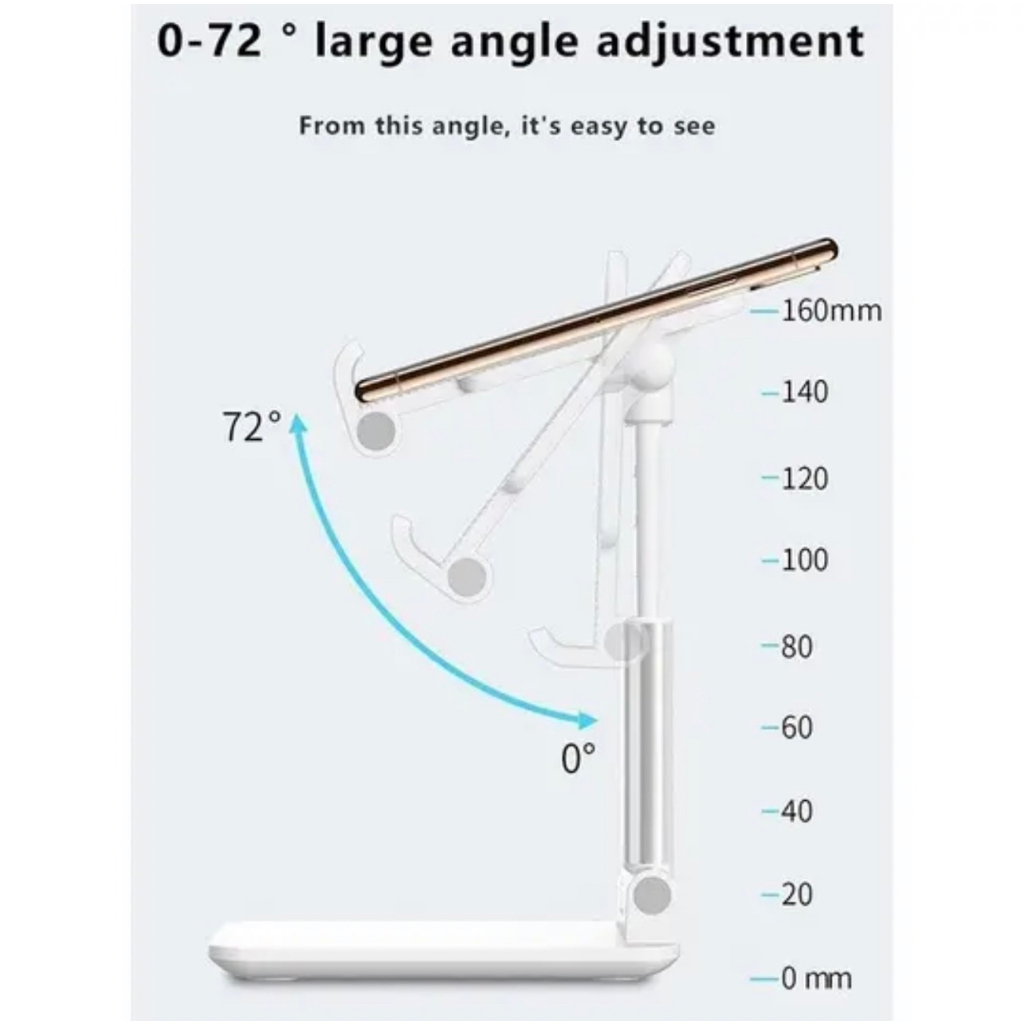 แท่นวางมือถือ-แท็บเล็ตmobile-phone-พับเก็บได้-ยืดได้สูงสุด160mm-พกพาสะดวก