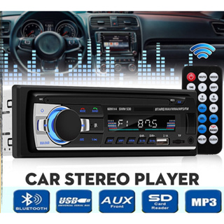ส่งจากไทย JSD-520 สเตอริโอในรถยนต์บลูทูธวิทยุ FM MP3 เครื่องเล่นเสียง USB/SD/AUX เครื่องเล่น ติดรถยนต์ Car MP3 Radio