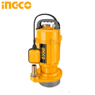 INGCO ปั้มน้ำไดโว่แบบจุ่ม 370W 0.5HP รุ่น SPC3708 สามารถสูบได้ไกล 25 เมตร  B