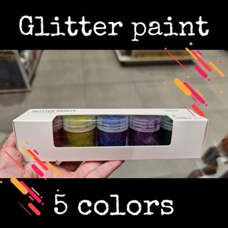Glitter Paint 5 สี Five colors