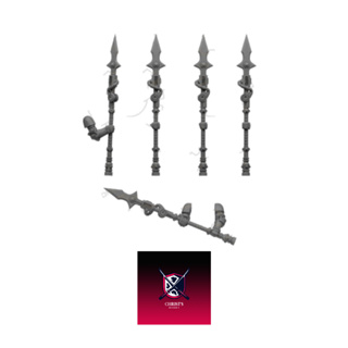 Grimdark scifi miniatures parts Spear03