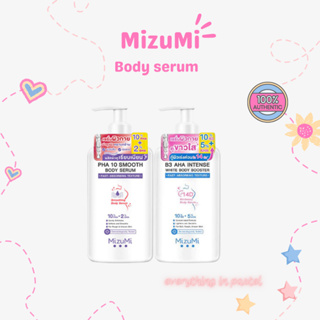 MizuMi PHA 10 Smooth Body Serum, B3 AHA body booster