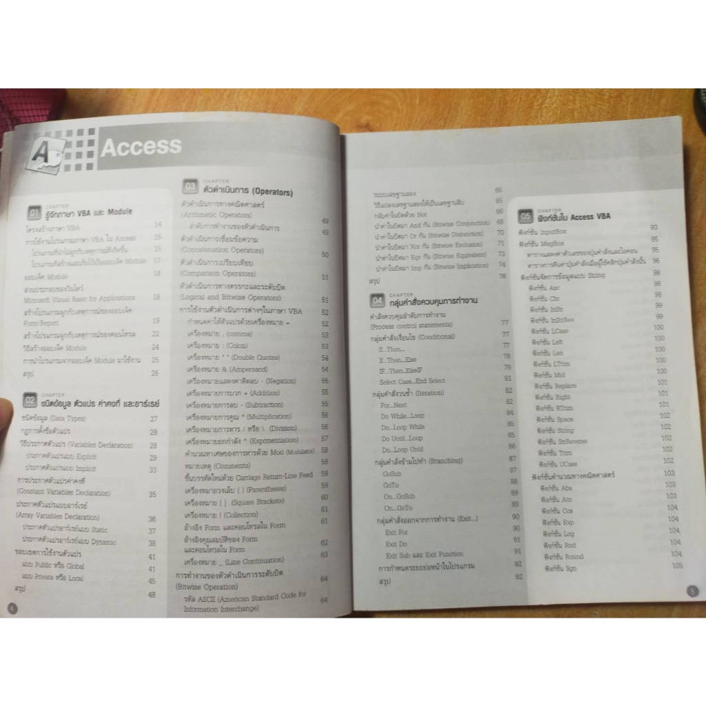 หนังสือ-หนังสือคอมพิวเตอร์-advanced-access-ฉบับเขียนโปรแกรม-vba-ไม่มี-cd-สภาพสะสม-ไม่ผ่านการใช้งาน