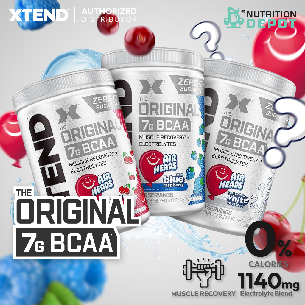 Scivation Xtend BCAA + Electrolytes Air Heads 30 serving กรดอะมิโน