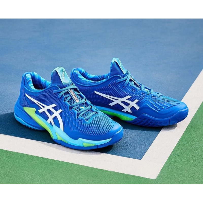 รองเท้าเทนนิสผู้ชาย-asics-court-ff-novak-men-shoes-tuna-blue-white-2023