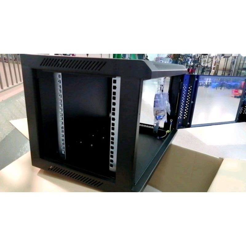 link-glass-wall-rack-รุ่น-cw1-60406g-ตู้เก็บอุปกรณ์ขนาด-6u-ลึก40cm