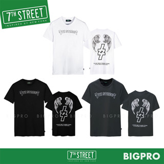 เสื้อยืด แนวสตรีท 7th Street รุ่น Strong wing (ขาว,ดำ,เทาดิน,กรมเข้ม) STR001,STR002,STR009,STR016 ของแท้