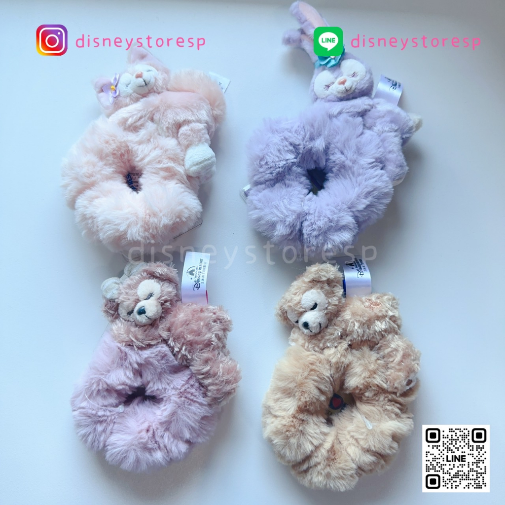 พร้อมส่ง-ยางรัดผม-โดนัท-ดัฟฟี่แอนด์เฟรน-duffy-and-friends-ของแท้