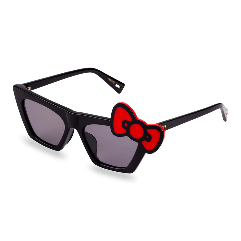 แว่นกันแดด-คิตตี้-โบว์แดง-ถอดเปลี่ยนโบว์ได้-hello-kitty-sunglasses-red-ribbon