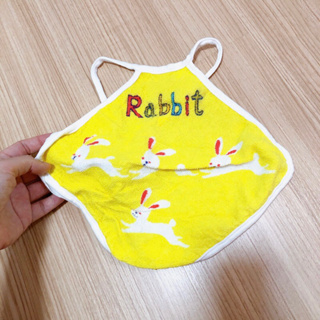 ส่งต่อ : ผ้ากันเปื้อน ผ้าซับน้ำลาย Rabbit สีเหลือง