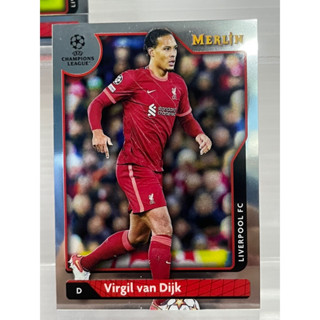 2021-22 Topps Merlin Chrome Liverpool  เบสการ์ด ทีมลิเวอร์พลู