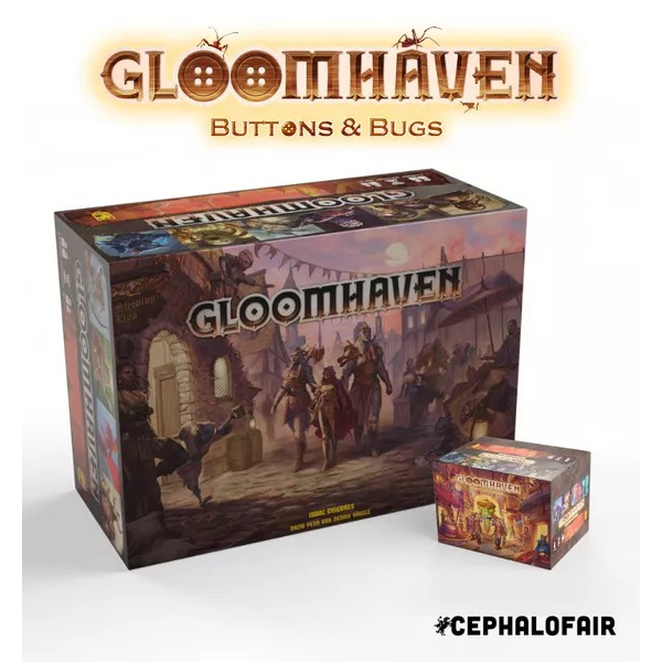 พรีออเดอร์ของแท้-gloomhaven-2nd-edition-buttons-and-bugs-board-game