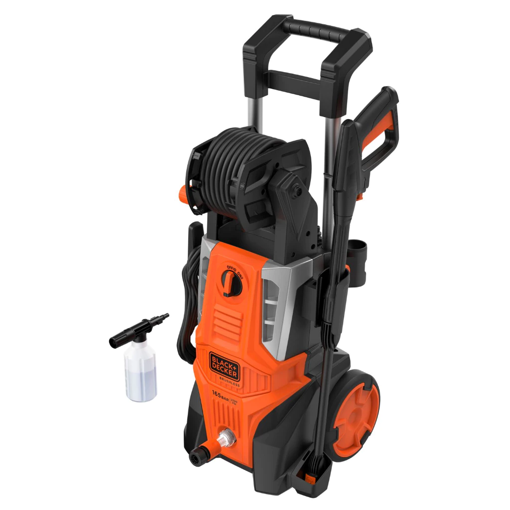 Black+Decker รุ่น BEPWB2400TH-B1 เครื่องฉีดน้ำแรงดันสูง 165 บาร์ 2,100 วัตต์