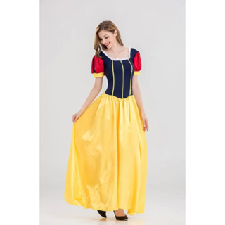 NEW1295 ชุดสโนไวท์ Snow White Princess Dress Cosplay 🚚ด่วนมีส่งGrabค่า