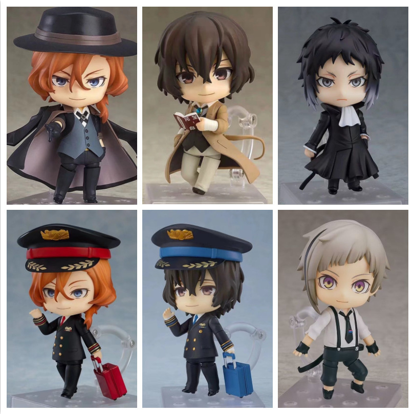 Bungo Stray Dogs figurine Nendoroid Chuya Nakahara Orange Rouge