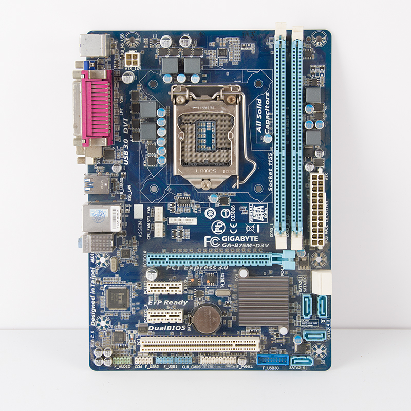 Gigabyte B75 LGA1155 motherboard secondhand computer motherboard Shopee Thailand