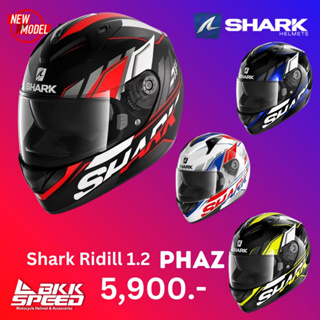 Shark Ridill 1.2 Phaz ลายใหม่ 2022 มีแว่น 2 ชั้น มีให้เลือก 4 สี