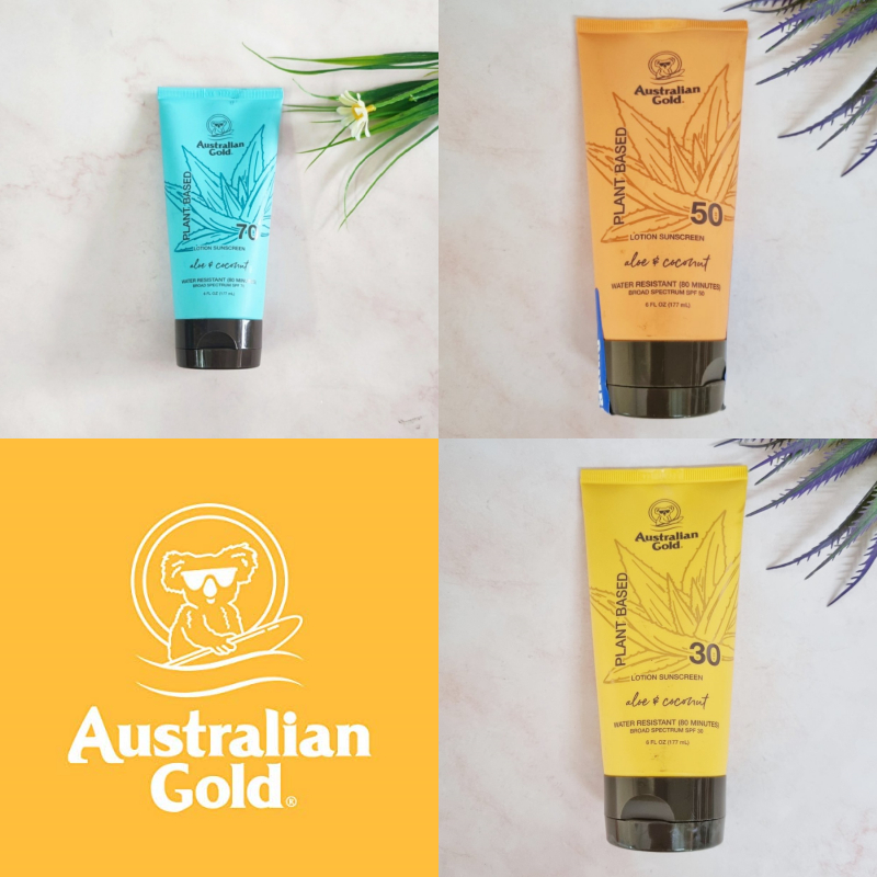 [Australian Gold®] Plant Based Lotion Sunscreen 177 ml โลชั่นกันแดด จาก