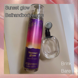 น้ำหอมกดแบ่งBathandbodyworks Fine Fragrance Mist น้ำหอมแท้100% กลิ่น sunset glow