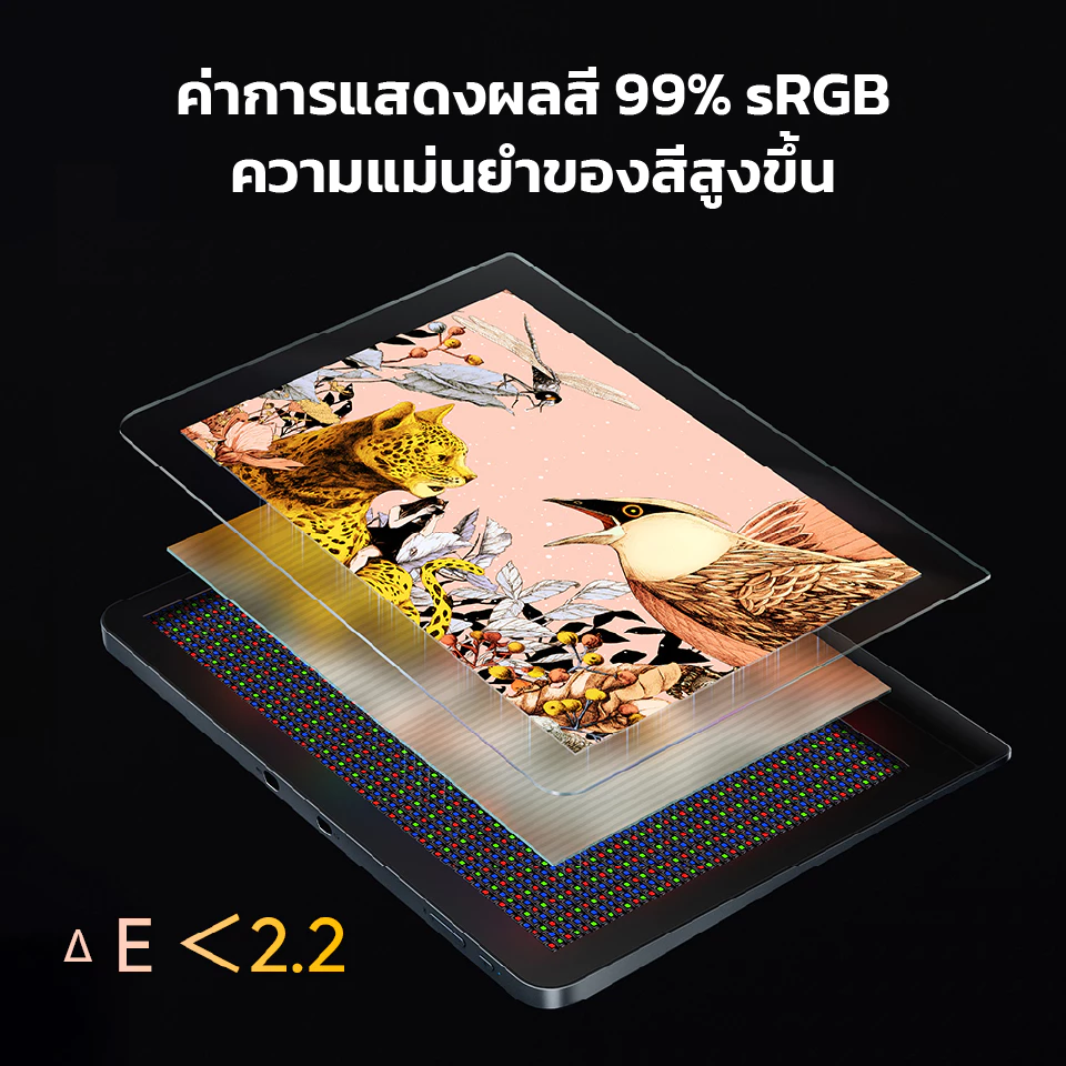 XPPen Artist Pro 16 (Gen 2) เมาส์ปากกา แบบจอวาด ขนาด 16 นิ้ว แรงกด 16,384 ระดับ รองรับการเอียงบรัช