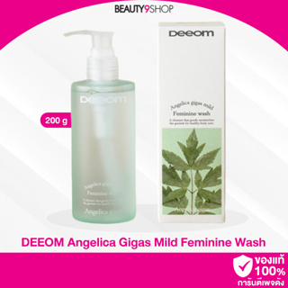 H12 / Deeom Anglica gigas mild feminine wash 200g ผลิตภัณฑ์ทำความสะอาดจุดซ่อนเร้น
