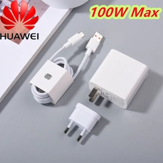 Honor Huawei Original 100W Super Fast Charger 6A USB Type C Cable For Mate X2 X3 50 40 SE P60 P50 P40 Nova 10 9 8 Pro SE