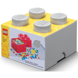 LEGO® 40031740 Storage Box Brick 4 Grey - (เลโก้ใหม่ ของแท้ 💯% กล่องสวย พร้อมส่ง)