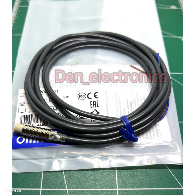 e2e-x4md1-เซ็นเชอร์-นิด-no-2สาย-เส้นผ่าศูนย์กลาง-8-มิล-ไฟเลี้ยง12-24vdc-omron