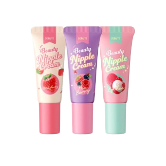 รูปภาพของลิปลิ้นจี่ โคริโกะ (ชื่อใหม่เดบิวเต้) Debute Nipple Cream มี 3 กลิ่นให้เลือกลองเช็คราคา