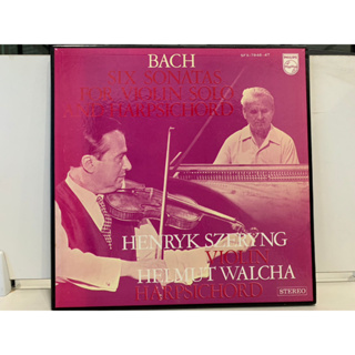 2LP Vinyl Records แผ่นเสียงไวนิล SIX SONATAS FOR VIOLIN SOLO AND HARPSICHORD (J1L23)