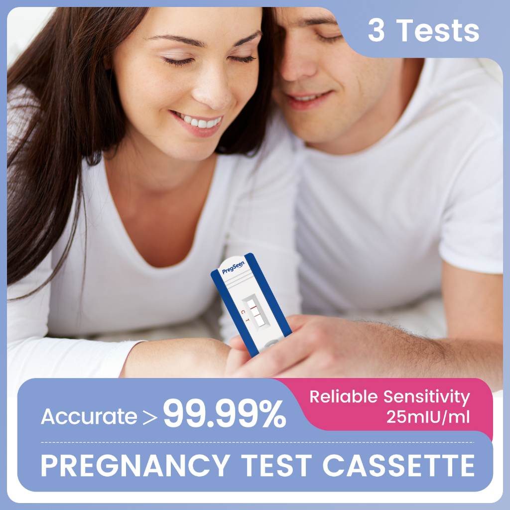 5tests-pregseen-ชุดทดสอบการตั้งครรภ์ความแม่นยำสูง-gt-99-99-สำหรับการทดสอบการตั้งครรภ์-hcg-หญิง-pregnancy-test