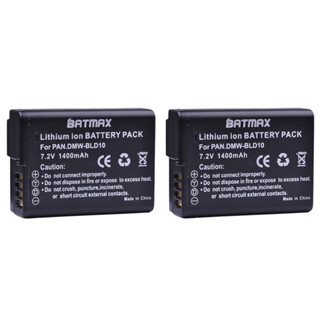 แบตเตอรี่ Batmax 1010mAh DMW-BLD10 BLD10 สำหรับ Panasonic DMW BLD10E BLD10 PLD10PP,DMC GF2GK GF2 G3 GX1 D