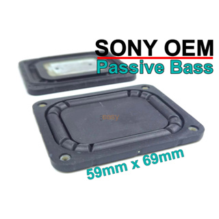 SONY Passive radiator bass SPACED (พาสซีฟ เรดิเอเตอร์ แผ่นพาสซีฟ  พาสซีฟเบส passive 3 นิ้ว passive 4 นิ้ว passive jbl)