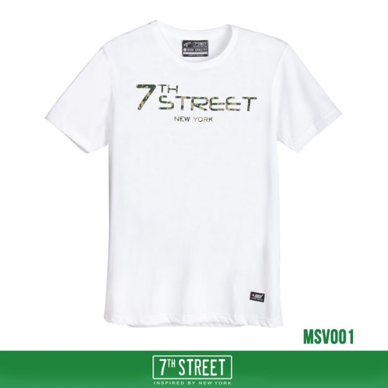 เสื้อยืด-7th-street-รุ่น-msv001-สีขาว