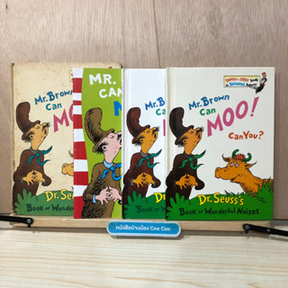 หนังสือนิทานภาษาอังกฤษ ปกแข็งด้าน Bright and Early Books for Beginning Beginners - Mr.Brown can Moo! Can You? Dr.Seuss