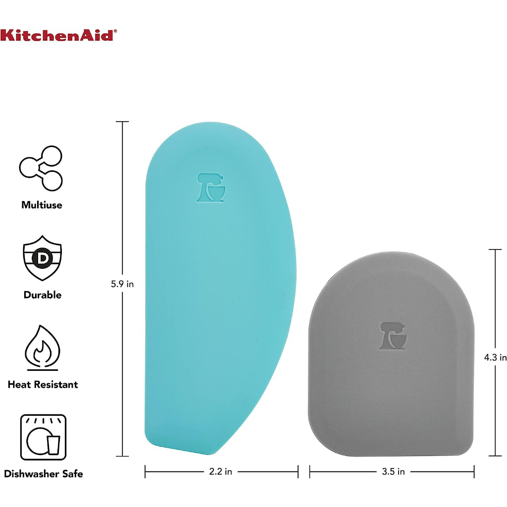 kitchenaid-scraper-set-แผ่นตัดแป้ง-แผ่นปาด-kitchenaid-แท้