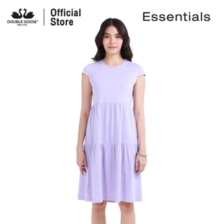 ห่านคู่ ชุดเดรสตัดต่อ กระโปรงระบาย รุ่น Essentials