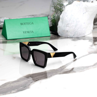 แว่นกันแดด BOTTEGA VENETA : BV1198SA 001 SIZE 55 MM. (BLACK-BLACK-GREY)