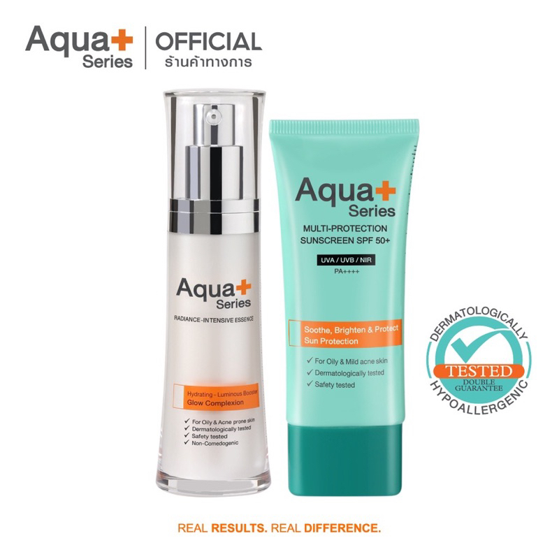 Radiance Intensive Essence& Multi-Protection Sunscreen SPF 50+ พิเศษ ...