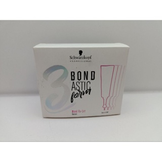 Schwarzkopf bond astic form bond re-set serum ชวาร์สคอฟ  บอนด์ดาสทิค ฟอร์ม บอนด์ รีเซ็ท เซรั่ม  ( 1 กล่องมี 4 หลอด )