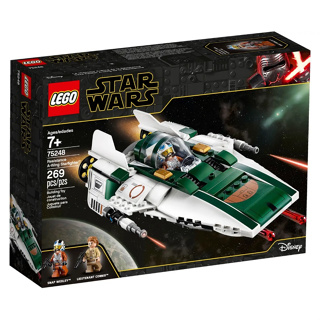 LEGO® Star Wars™ 75248 Resistance A-Wing Starfighter™ : เลโก้ใหม่ ของแท้ 💯% กล่องสวย พร้อมส่ง