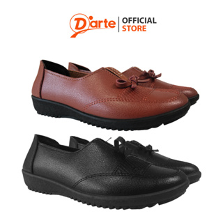 DARTE (ดาร์เต้) รองเท้าลำลอง ผู้หญิง มีส้นแบบสวม รุ่น D53-23210 (แนะนำให้เพิ่มไซส์ 1 ไซส์)