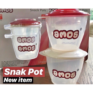 Amos ที่เก็บอาหารพกพา Snack pots