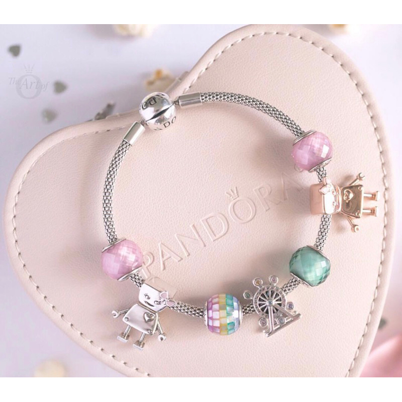 Pandora clolurful ferris wheel charm 100 Shopee Thailand