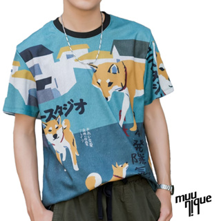 ภาพหน้าปกสินค้าMUUNIQUE JP.T-shirt  เสื้อยืด รุ่น T-S Chiba INU JP-263 ที่เกี่ยวข้อง