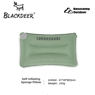 Blackdeer Self-Inflating Sponge Pillow Large / Oil Green