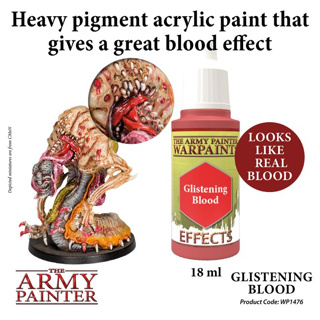🔥มีของพร้อมส่ง🔥 Army Painter Glistening Blood AP-WP1476 สีทาโมเดล สีอะคริลิค สูตรน้ำ Water Based Acrylic รุ่นใหม่