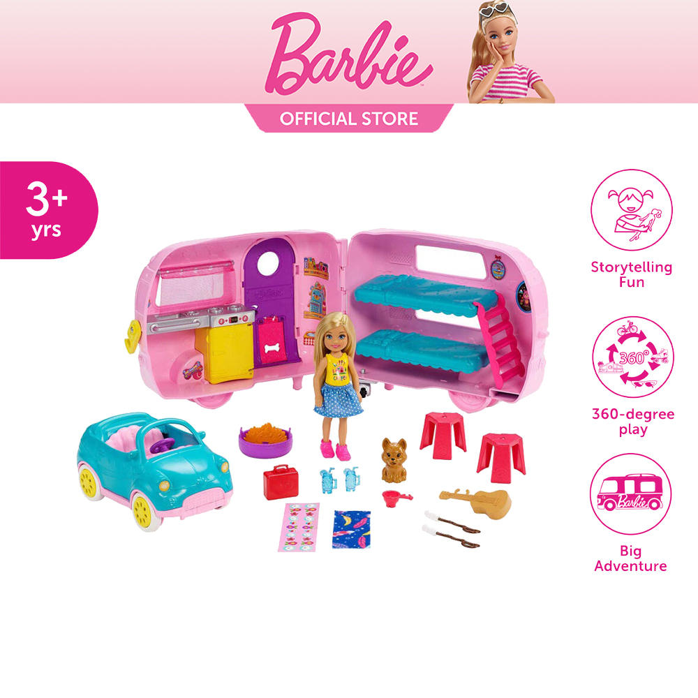 Barbie club chelsea camper van hotsell