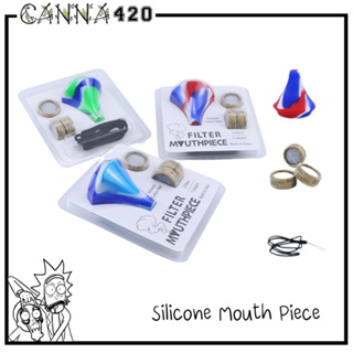 Mouth Piece ตัวต่อปากบ้อง บ้องแก้ว ซิลิโคนปากบ้อง ปากท่อไม่เกิน 4 cm บ้อง Silicone C20